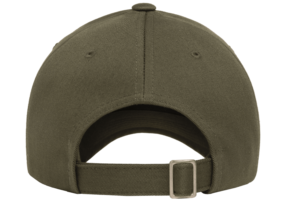 6389-BB-ON - Olive Night Retro Unstructured XCAP with Brass Buckle Strap Adjustable Fit