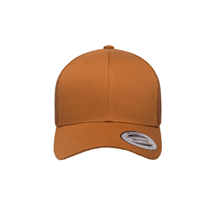 6606-CRML Retro Trucker Caramel Cap Adjustable Fit