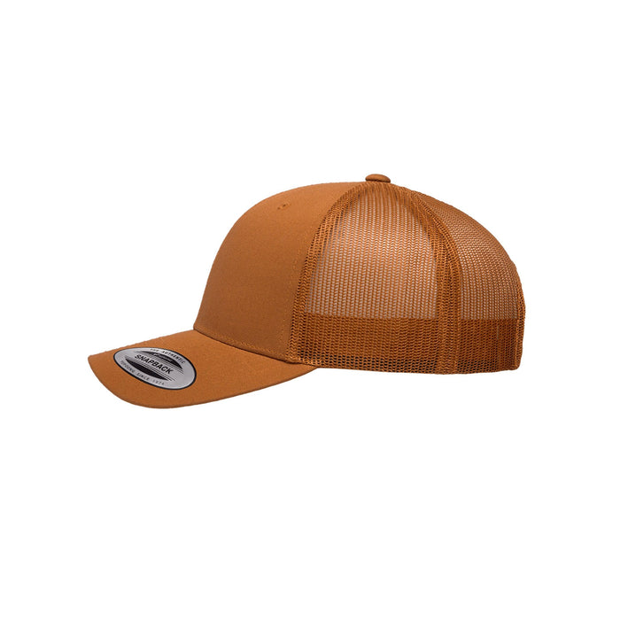 6606-CRML Retro Trucker Caramel Cap Adjustable Fit