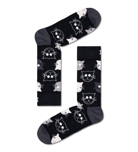 3-Pack Mixed Cat Socks Gift Set