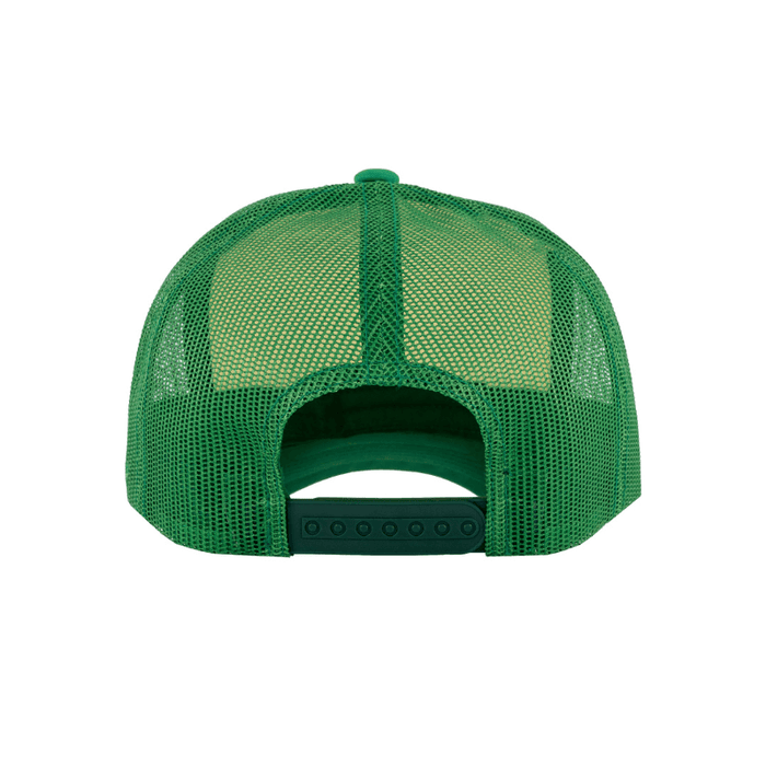 6700-KWK VZ Trucker  Kelly Green & White  Cap Adjustable Fit