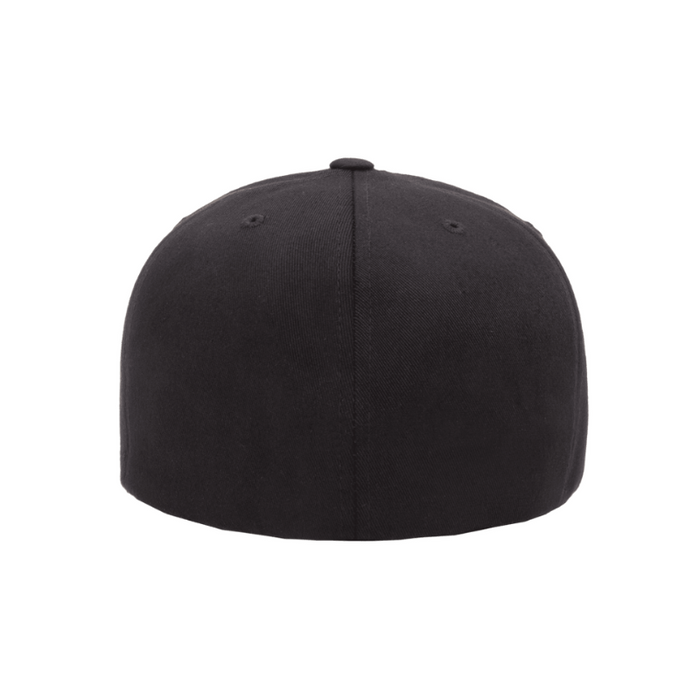 6677-BLK Pro-Style Black Cap Fitted